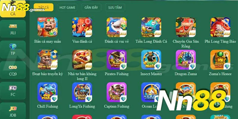 Giới thiệu sự hấp dẫn của sảnh game Bắn Cá Nn88