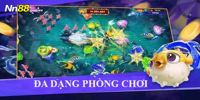 Chế độ chơi đa dạng, phù hợp với nhiều ngư thủ