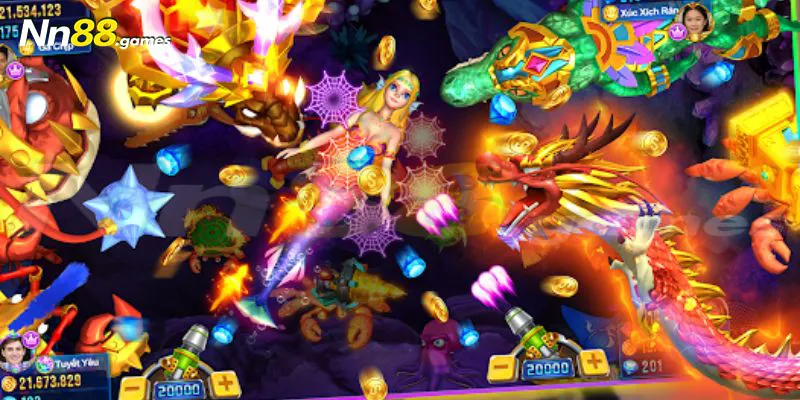 Ưu điểm game bắn cá Long Vương online