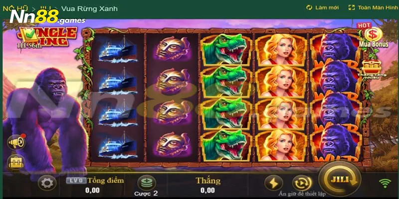 Slot Jili Jungle King- Tựa game hot nhất sân chơi