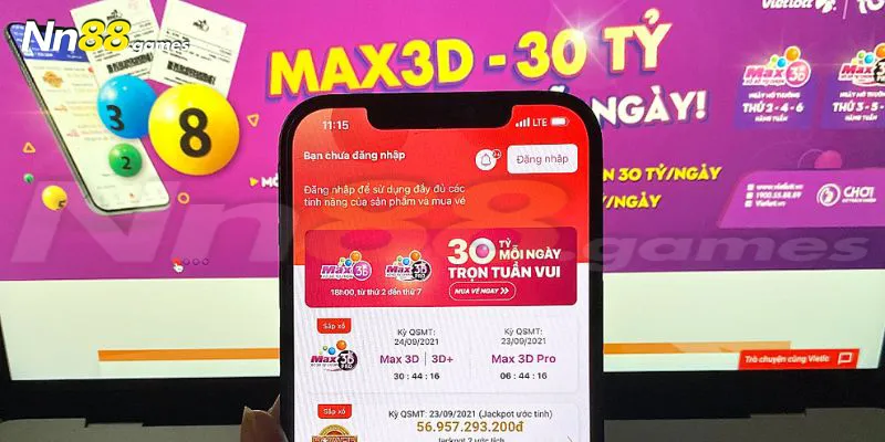 Dò kết quả xổ số Max 3D