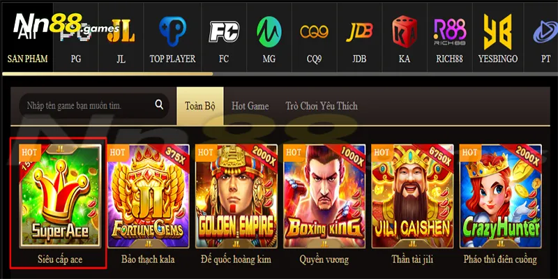 4 bước nhanh gọn tham gia cá cược game tại nhà cái Nn88