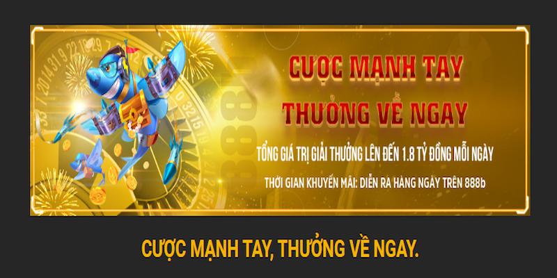 Tặng điểm thưởng hàng ngày khi hoàn thành đủ vòng cược